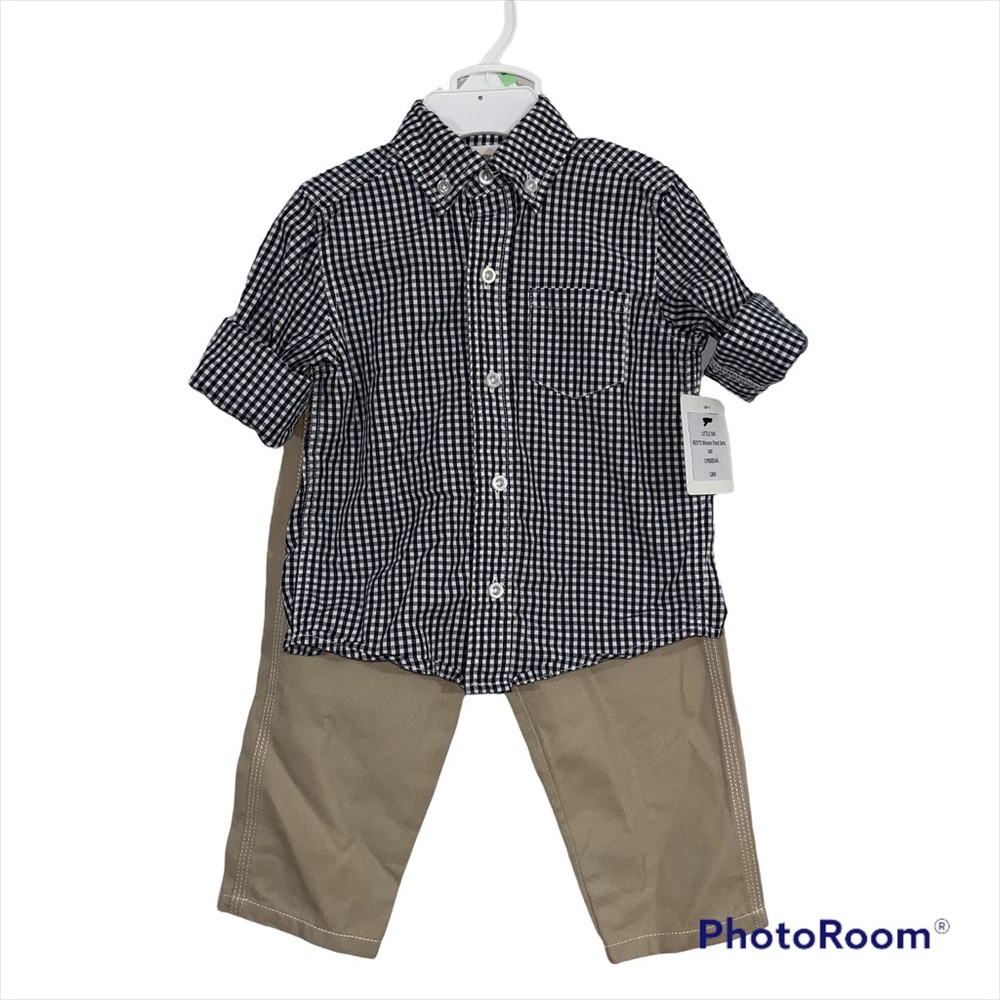 Little Me NWT shirt and pants set size 18m,9m